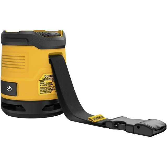 DEWALT 得偉 Jobsite Pro 穿戴式 便攜  藍牙喇叭 IP56 防塵 防潑水 藍牙5.1