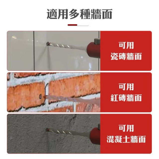 土耳門 準．強力鑽兼鎖 3.2/3.4/5.0 mm 水泥鑽頭 高張力螺絲 快速釘